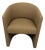 Restoration Hardware Arrondi Dark Brown Accent Chair For Sale