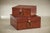 A beautiful decorative box made of leather with bold stitching that would render sophisticated look to your home...