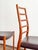 Mid-Century Danish Model 82 Embassy Chairs in Teak and Leather by Niels O. Møller for J. L. Mollers, Set of 6 For Sale - Image 10 of 18