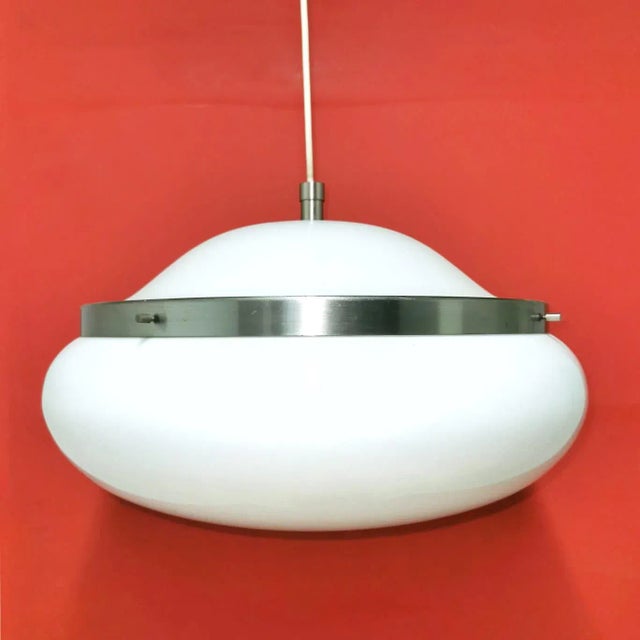 Kartell Vintage Plastic Chandelier by Gianemilio Piero & Anna Monti for Kartell, 1960s For Sale - Image 4 of 4