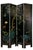 Screen painted in Japanese lacquer with imperial life scenes. Period: early 1900s Measurements: L. 160 cm - H. 184 cm