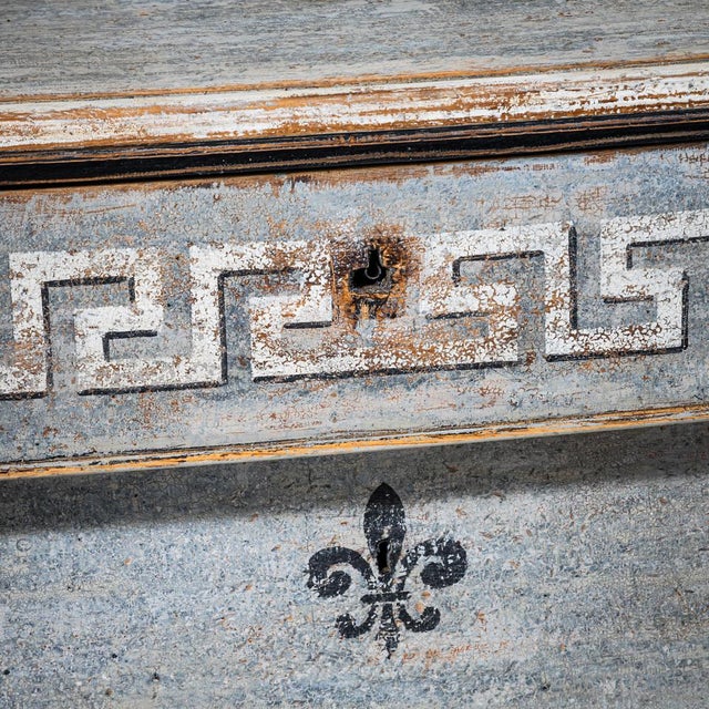 Antique Biedermeier Hand-Painted Commode, 1820 For Sale - Image 6 of 7