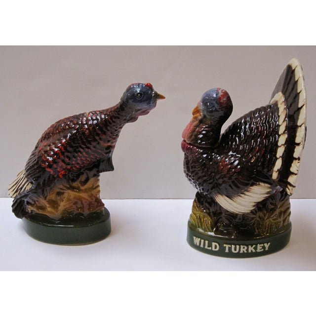 Large Mid 20th Century Wild Turkey Decanters- Set of 8 For Sale In Austin - Image 6 of 11