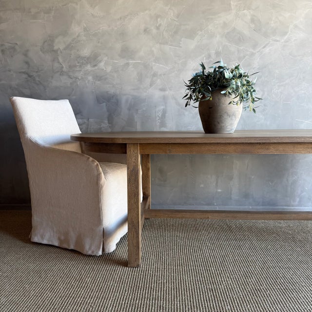 Oval Dining Table in Natural White Oak - Montana Brown For Sale - Image 10 of 10