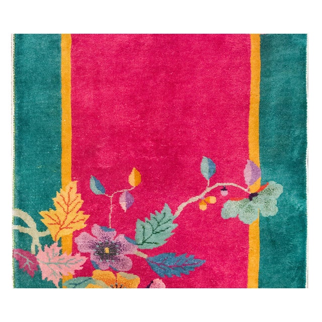 Early 20th Century Chinese Art Deco Rug For Sale - Image 4 of 15