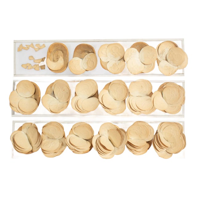 Signed Mixed Media Wall Assemblage by James Spencer Russell For Sale