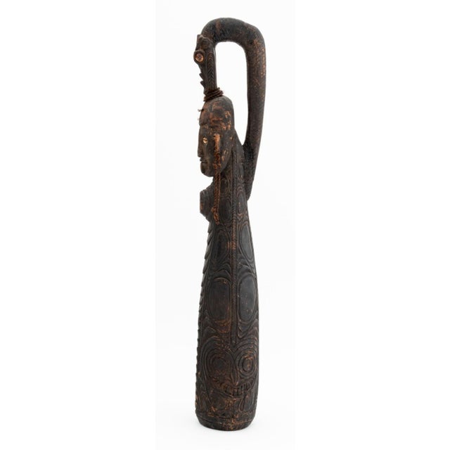 Wood Sepik River Crocodile Spirit Figure For Sale - Image 7 of 8