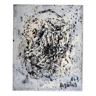 Dyap Guler, Dread, Mixed Media on Canvas For Sale
