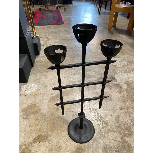 Beautiful Italian candelabra made in 1940s.