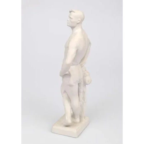 1958. Author Prokopijs Dobrinins, Latvia. Biscuit. Height 31.5 cm