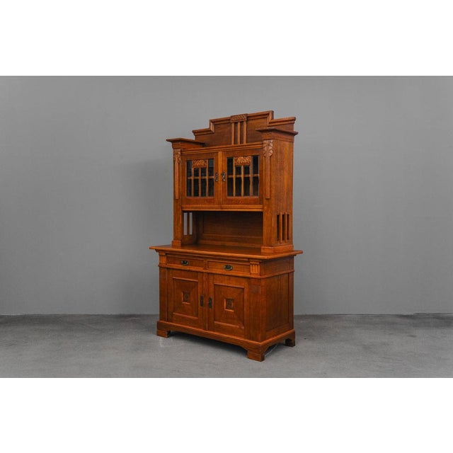 Antique Art Nouveau Sideboard, 1900s For Sale - Image 4 of 18
