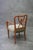 Armchair in Wood and Velvet, 1940s For Sale - Image 6 of 7