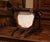 Brown English Mahogany Chippendale Doll Armchair With Upholstered Seat For Sale - Image 8 of 8