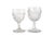Set of 14 Mismatched Pressed Glass Goblets For Sale - Image 9 of 12