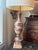 Elegant vintage Italian table lamp Circa 1960 crafted from richly veined honeyed onyx in a classic urn form. Original...