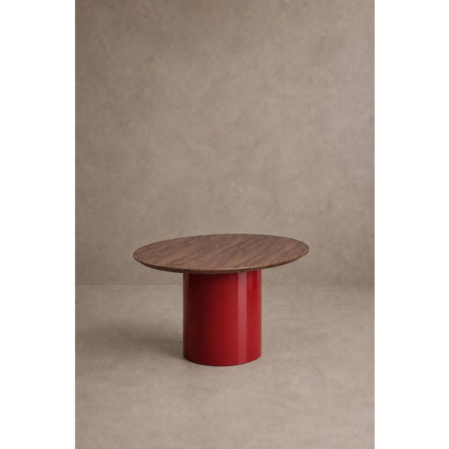 Contemporary Match Dining Table by Andrea Toffanin for Hood - Back & Forth Design For Sale - Image 3 of 5