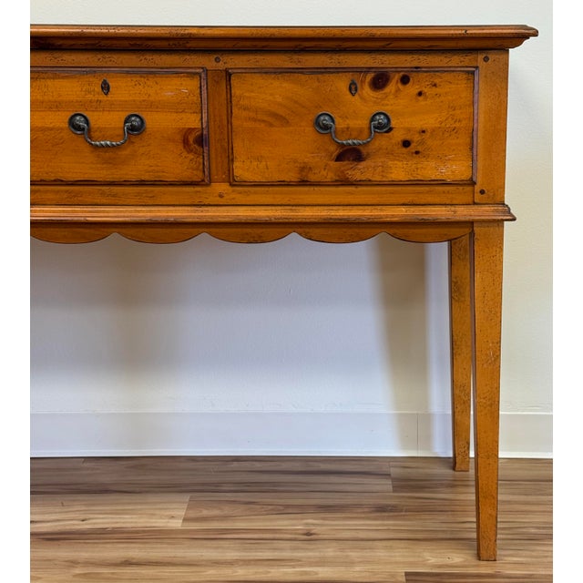 Drexel Heritage Vintage Drexel Heritage Pinehurst Console Table For Sale - Image 4 of 13