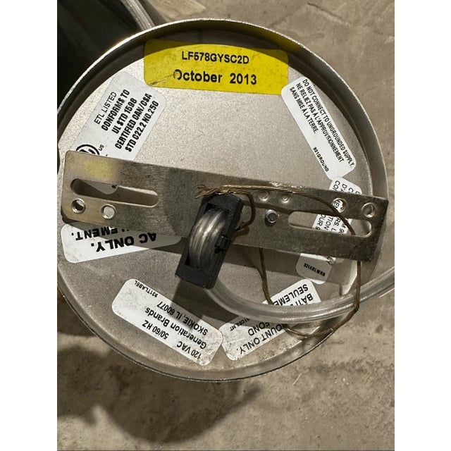 Vintage LBL Miyu Modern Style Blown Art Glass Wired Pendant Light For Sale In Pittsburgh - Image 6 of 13