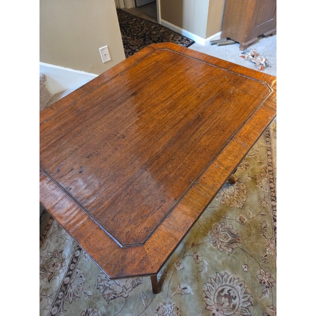 Late 20th Century Gregorius Pineo Biedermeier Style Side Table With Drawer and Undershelf For Sale - Image 11 of 17