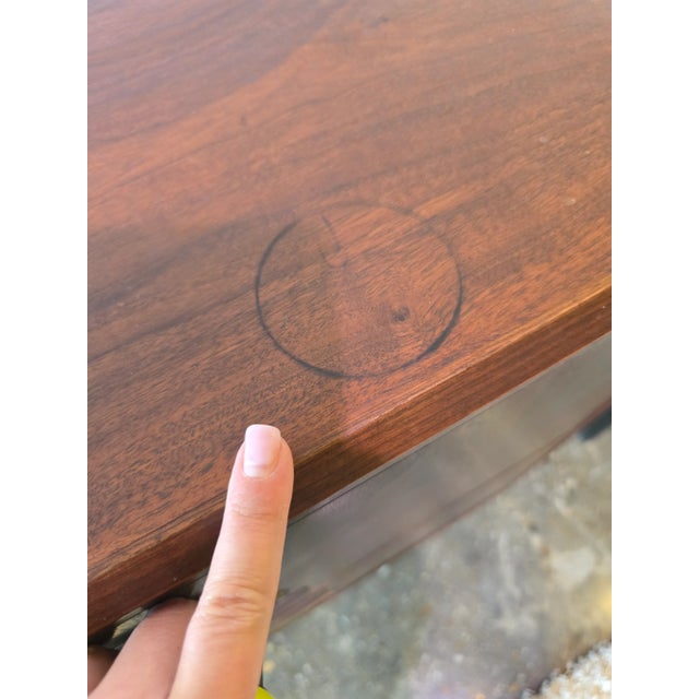 Wood Walnut Founders by David Parmalee Dresser MCM Vintage For Sale - Image 7 of 13