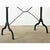 White French 19th Century Iron & Marble Bistro Table For Sale - Image 8 of 12