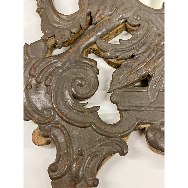 Pair of Antique French Federal Style Tin Eagle Mirrors, 19th Century For Sale - Image 18 of 18