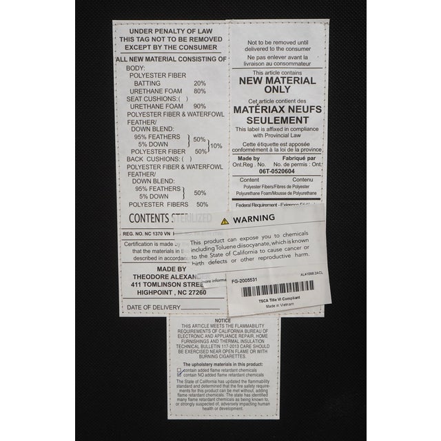 Theodore Alexander Regency Style Double Cane Back Leather Seat Chair For Sale - Image 18 of 18