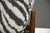 White 1950s Jens Risom Walnut Zebra Lounge Chairs - A Pair For Sale - Image 8 of 9