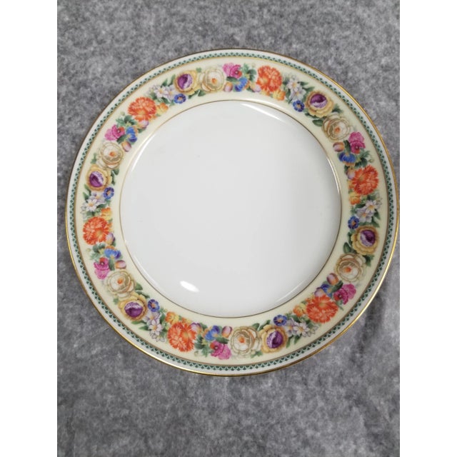 Set of 7 Thomas made in Bavaria plates for a tea set, the plates have different markings near the makers mark and may have...