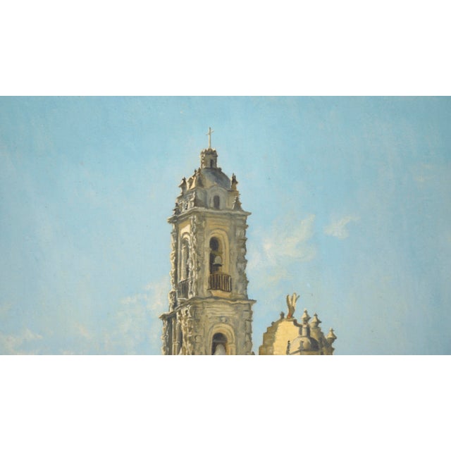 Late 20th Century Bell Tower - European Cityscape For Sale - Image 5 of 8