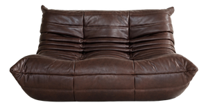 Togo Sofa in Brown Leather from Ligne Roset, 2023