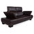 Leather Two-Seater Dark Brown Volare Sofa with Manual Function from Koinor For Sale - Image 5 of 16