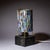 Small Table Lamp with Glass Shade, 1960s For Sale - Image 4 of 9