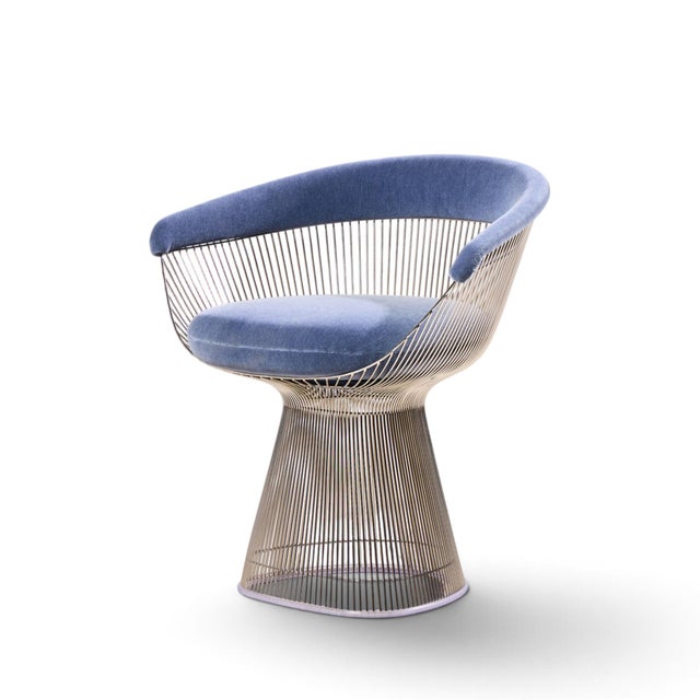 Warren Platner for Knoll Mid Century Dining Chairs - Pair For Sale In Chicago - Image 6 of 12