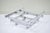 Mid 20th Century Vintage Paul Mayen Habitat Mid Century Modern Stacked Chrome Glass Coffee Table For Sale - Image 5 of 11
