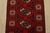 2000 - 2009 Turkmen Runner 2’5” X 9’6” Red Wool Vintage Tribal Hand-Knotted Oriental Rug For Sale - Image 5 of 12