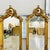 Fall in love with the refined elegance of this French style gold leaf floor mirror set, featuring 2 stunning mirrors that...