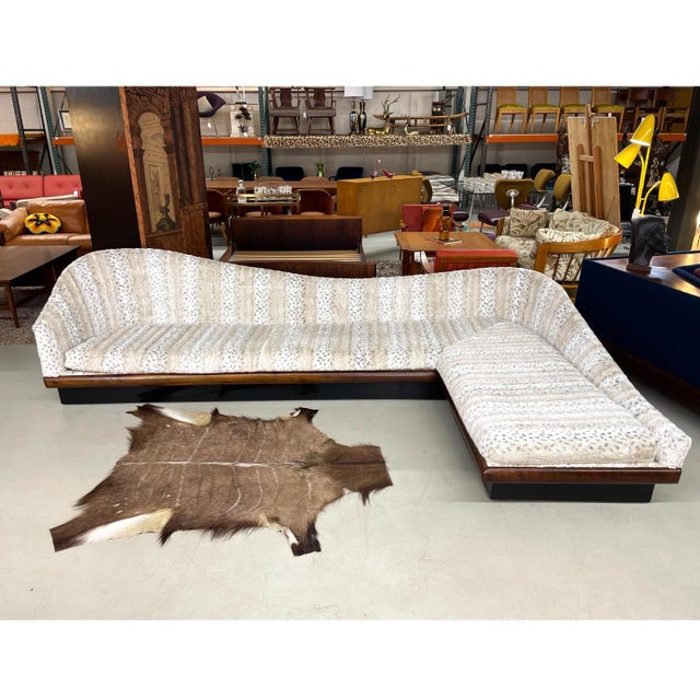 FULLY restored. A true jaw-dropper from every angle. The new faux leopard fur fabric contrasts perfectly with the old-...