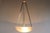 Metal Vintage French Art Deco Geometric Pendant Light by Jean Noverdy, 1930 For Sale - Image 7 of 11