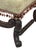 French Restauration Style Walnut Upholstered Bench, Circa 1900 For Sale In San Francisco - Image 6 of 6