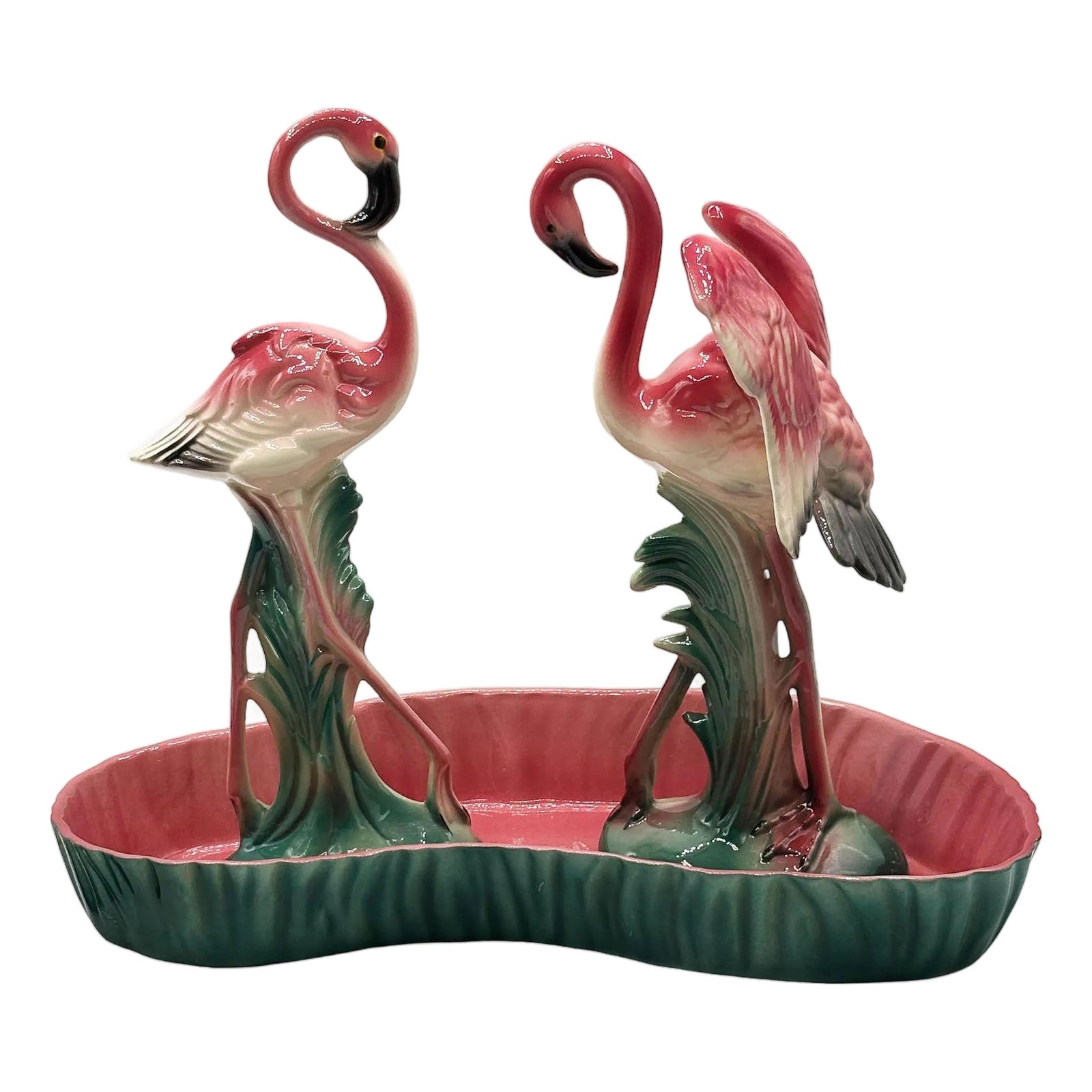 mid-century-ceramic-flamingo-