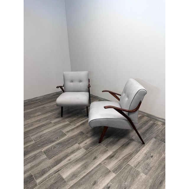 Set of Mid-Century Armchairs For Sale - Image 5 of 18