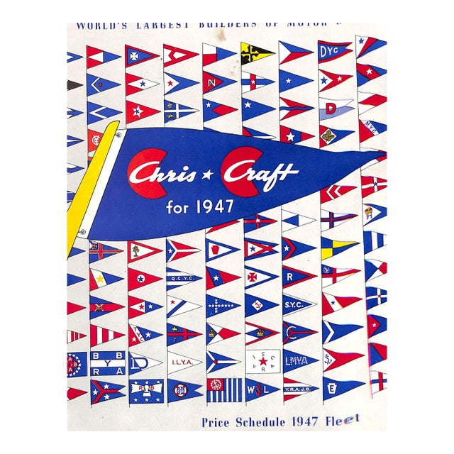 Chris Craft Price Schedule 1947 Fleet For Sale