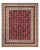Red Mogul, One-of-a-Kind Hand-Knotted Area Rug in Red, 8' 3" x 9' 10" For Sale - Image 8 of 8