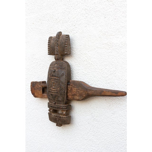 19th Century Antique Songye Door Lock Wall Art For Sale - Image 5 of 7