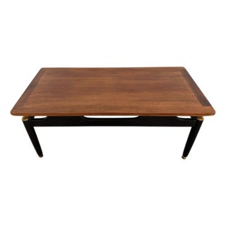 G Plan's Enduring Elegance: A Mid-Century Modern Black Tola Coffee Table For Sale
