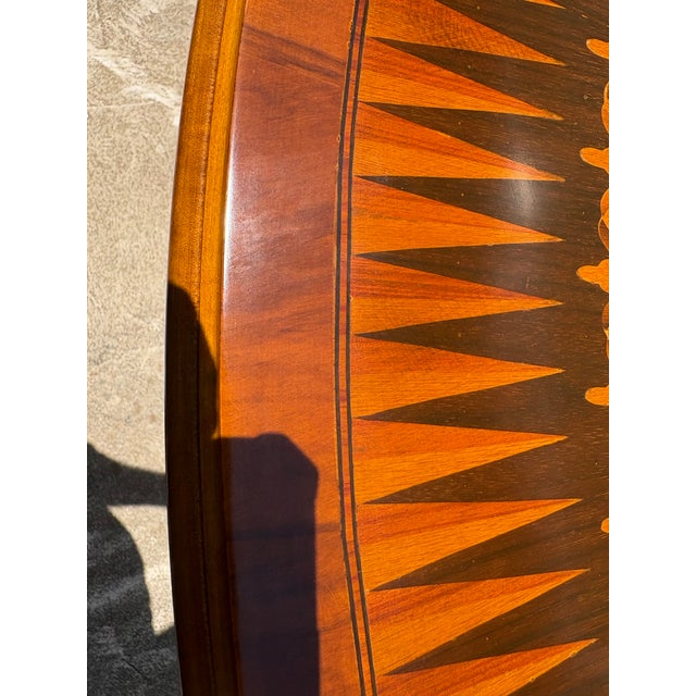 Late 20th Century Italian Handcrafted Center Hall / Dining Table For Sale - Image 11 of 12