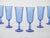 Blue Vintage Italian Cobalt Champagne Glasses, 1970s, Set of 6 For Sale - Image 8 of 9