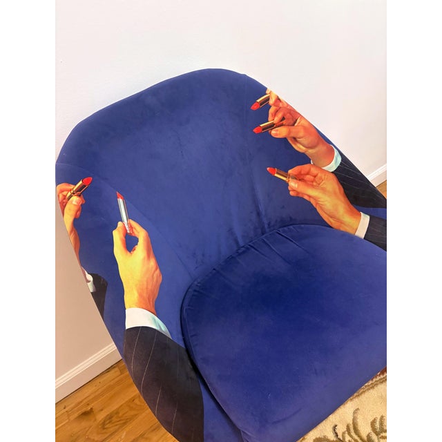 Seletti X Toiletpaper “Lipsticks” Padded Chair by Cattelan & Ferrari For Sale In New York - Image 6 of 8