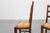 Rustic Oak Ladder-Back Chairs with Rush Seats, France, 1950s, Set of 6 For Sale - Image 14 of 18